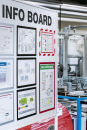 DURABLE Magnetrahmen DURAFRAME® MAGNETIC A4 rot A4, 5 St.