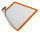 DURABLE Magnetrahmen DURAFRAME® MAGNETIC A4 orange A4, 5 St.