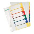 LEITZ Ordnerregister 1292 DIN A4 Vollformat,...