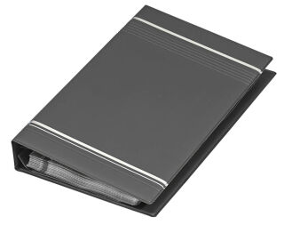 DURABLE Visitenkarten-Ringbuch VISIFIX anthrazit, 1 St.