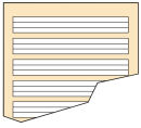 OXFORD Schulheft Lineatur 1 liniert DIN A4 ohne Rand, 16 Blatt, 1 St.