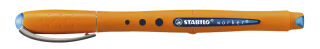STABILO worker®+ Tintenroller orange 0,5 mm, Schreibfarbe: blau, 1 St.