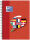OXFORD Vokabelheft Lineatur 53 liniert DIN A5 Rand rundum, 48 Blatt, 1 St.