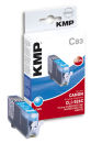 KMP C83  cyan Druckerpatrone kompatibel zu Canon CLI-526 C
