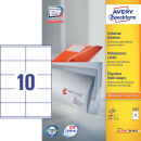 AVERY Zweckform Etiketten 3425 weiß 105,0 x 57,0...