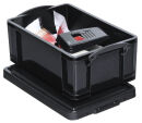 Really Useful Box Aufbewahrungsbox 9,0 l schwarz 39,5 x...