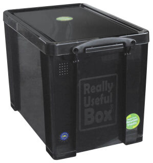Really Useful Box Aufbewahrungsbox 19,0 l schwarz 39,5 x 25,5 x 29,0 cm, 1 St.