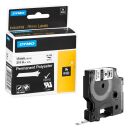 DYMO Schriftbänder RHINO  18484, 19 mm, schwarz auf...