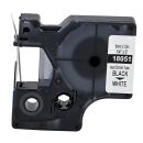DYMO Schrumpfschlauch RHINO  18051, 6 mm, schwarz auf weiß, 1 St.