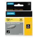 DYMO Schrumpfschlauch RHINO  18052, 6 mm, schwarz auf...
