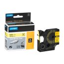 DYMO Schrumpfschlauch RHINO  18054, 9 mm, schwarz auf...
