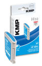 KMP H32  cyan Druckerpatrone kompatibel zu HP 88XL (C9391AE)