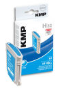 KMP H32 cyan Druckerpatrone kompatibel zu HP 88XL (C9391AE)