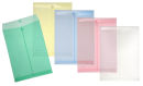 10 FolderSys Dokumententaschen DIN A4 farbsortiert glatt 0,20 mm