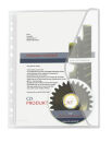 FolderSys Dokumententaschen DIN A4 transparent genarbt...
