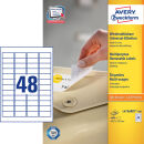 AVERY Zweckform Etiketten L4736REV-100 weiß 45,7 x...