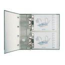 LEITZ 1092 Doppelordner schwarz Karton 7,5 cm, 1 St.