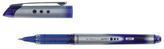 PILOT V-BALL GRIP 07 Tintenroller blau/silber 0,4 mm, Schreibfarbe: blau, 1 St.