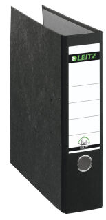 LEITZ 1080 Ordner schwarz marmoriert Karton 8,0 cm DIN A4, 1 St.