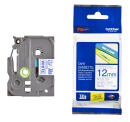 brother Schriftband TZe-233 TZE233, 12 mm, blau auf...
