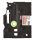 brother Schriftband TZe-B31 TZEB31, 12 mm, schwarz auf orange, 1 St.