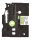 brother Schriftband TZe-C31 TZEC31, 12 mm, schwarz auf gelb, 1 St.