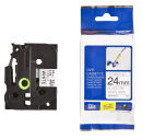 brother Schriftband TZe-FX251 TZEFX251, 24 mm, schwarz...