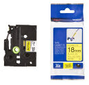 brother Schriftband TZe-FX641 TZEFX641, 18 mm, schwarz...