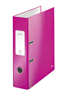LEITZ Ordner pink Karton 8,0 cm DIN A4, 1 St.