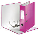 LEITZ Ordner pink Karton 8,0 cm DIN A4, 1 St.