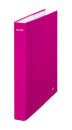 LEITZ WOW Ringbuch 2-Ringe pink 4,0 cm DIN A4, 1 St.