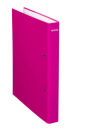 LEITZ WOW Ringbuch 2-Ringe pink 4,0 cm DIN A4, 1 St.