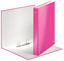 LEITZ WOW Ringbuch 2-Ringe pink 4,0 cm DIN A4, 1 St.
