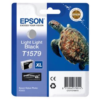EPSON T1579XL (Schildkröte) light light schwarz Druckerpatrone