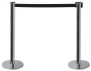 Showdown® Displays Personenleitsystem silber, 1 St.