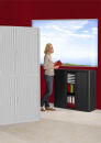 PAPERFLOW easyOffice Rollladenschrank schwarz ohne...