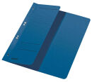 LEITZ Ösenhefter 3740 Karton blau DIN A4, halber...