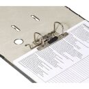Grüner Balken Ordner schwarz marmoriert Karton 5,0 cm DIN A4, 1 St.