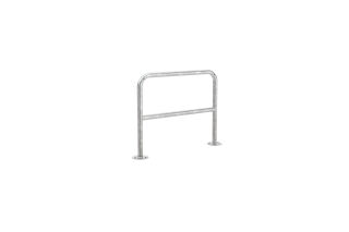Fahrrad-Anlehnbügel 9211, Länge 100 cm, zum Aufdübeln, verzinkt