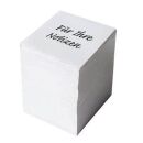 Notizzettel lose weiß 9,2 x 7,6 cm, ca. 1.000...