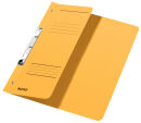 LEITZ Einhakhefter 3744 Karton gelb DIN A4, halber...