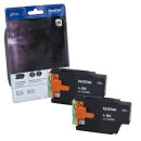 brother LC-1220BK schwarz Druckerpatronen, 2er-Set