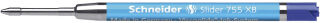 Schneider Slider 755 Kugelschreiberminen XB blau, 10 St.