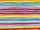 JUNG SCHÖNER VERPACKEN Geschenkpapier Louisdor Streifen mehrfarbig, 100,0 m