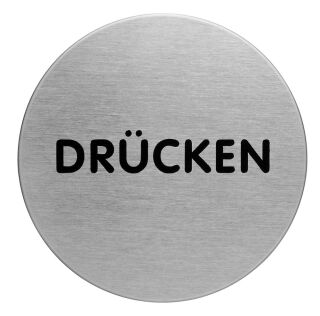 "DURABLE Piktogramm ""Drücken"" rund 6,5 cm, 1 St."