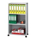 PAPERFLOW Mobil Bürowagen grau 4 Ebenen 65,1 x 33,0...