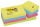 Post-it® Energetic Haftnotizen Standard 653TFEN farbsortiert 12 Blöcke