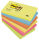 Post-it® Energetic Collection Haftnotizen 655TFEN farbsortiert, 6 Blöcke