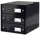 LEITZ Schubladenbox Click & Store  schwarz 60480095,...