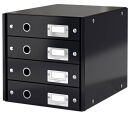 LEITZ Schubladenbox Click & Store  schwarz 60490095,...